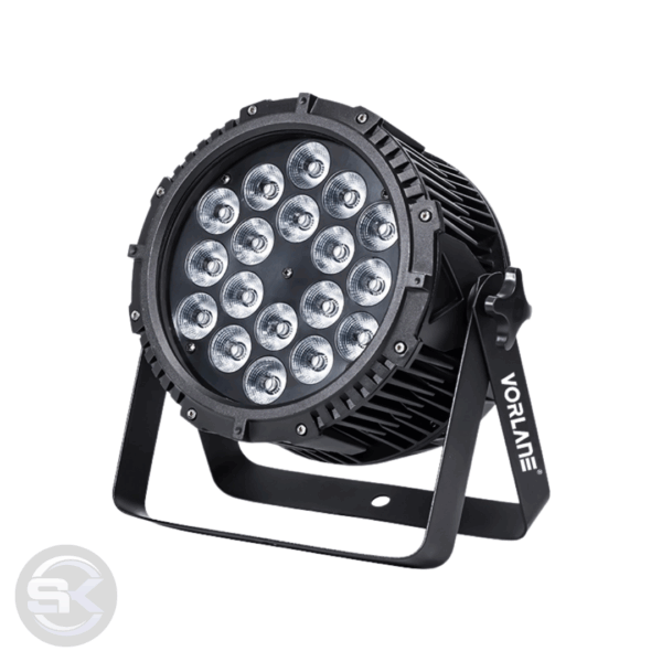 Par Led 18 leds 4N1 RGB+UV Outdoor